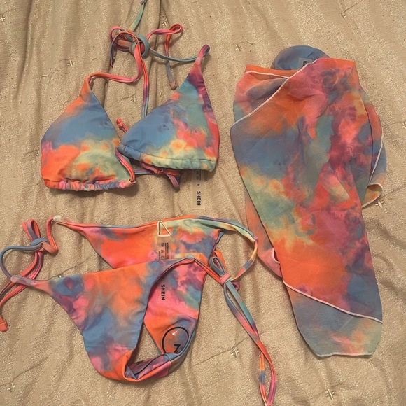 Shein bathing suit (3 piece) - Picture 1 of 4
